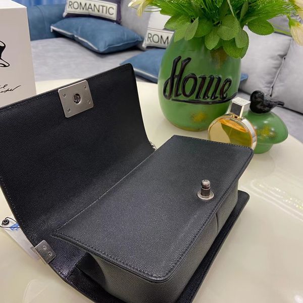 

classic chain flap bags fashion designer women shoulder bag female crossbody handbags purse genuine leather messenger black tote bag