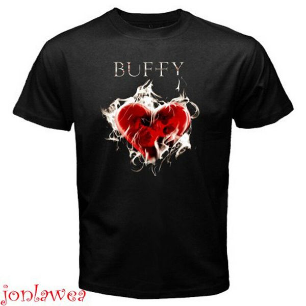 

дизайнеры балахон buffy the vampire slayer horror телесериал логотип mens black размер s для 3xl коротких рукавов хлопка футболки толстовки