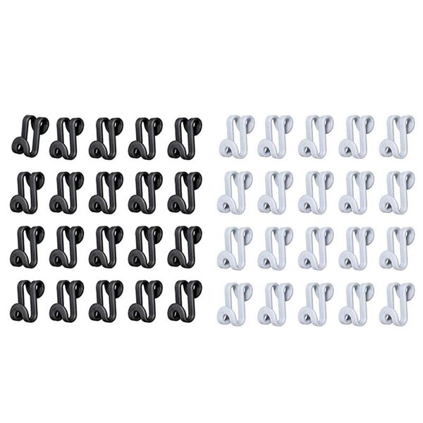 

clothes mini cascading hanger hooks space saving for closet 60 pcs