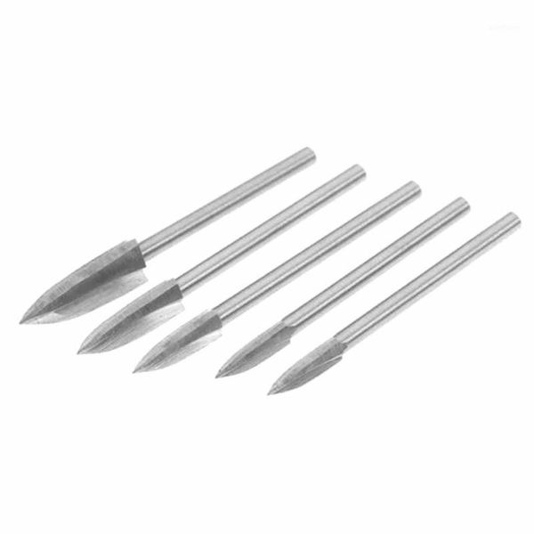 

5pcs/set engraving bit precise tool cutting knife carbide carving cutters wood chisel woodworking inserts cutter root tool#201