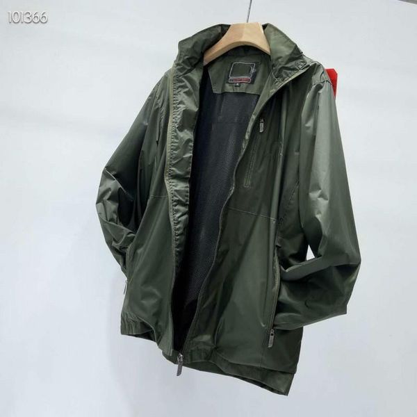 

mens jacket windbreaker hoodie zipper thin jacket fashion hoodie mens jacket clothing jackets hooded black mens luxury stamp jackets 1896, Black;brown