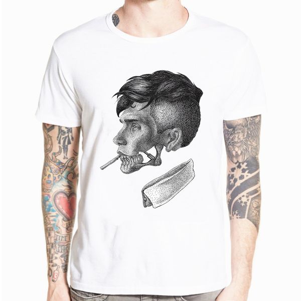 

peaky blinder % modal digging the moon print casual mens fashion men's short sleeve tshirt sport hooded sweatshirt hoodie men t shirt
