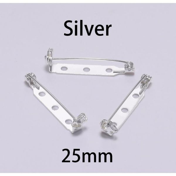 

20pcs lot 20 25 32mm brooch base back bar badge holder finding safe lock brooch pins for diy jewelry making supplies accessories f sqcjeh, Gray