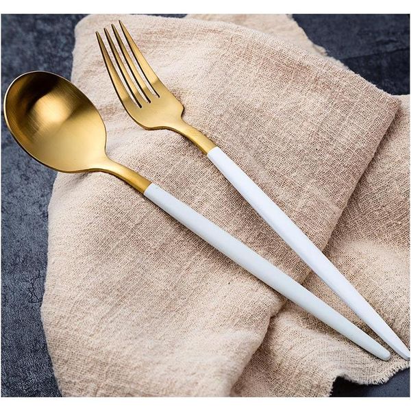

portugal pointed tail cutlery knife and fork spoon l 304 stainless steel western tableware the wh wmtdiw toys2010