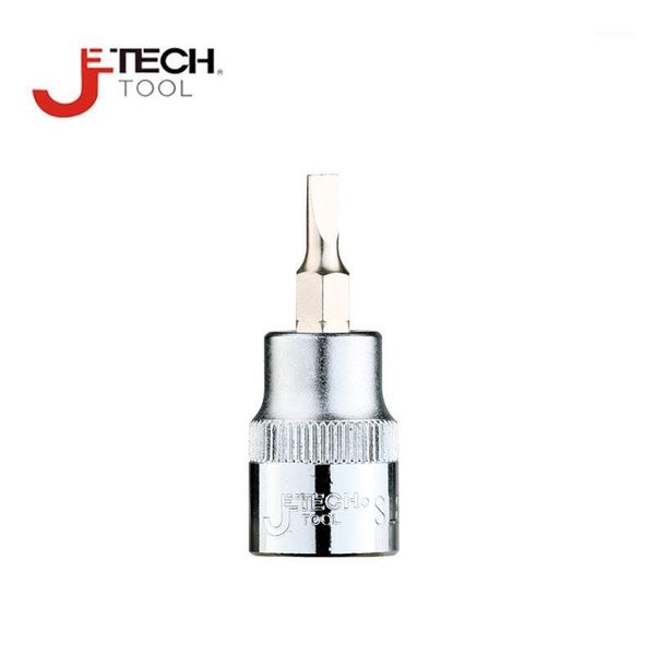 

jetech 1pcs 5pcs 1/4 inch hex slotted slot screw driver bit sockets crv steel for screwdriver sl3 sl4 sl5 sl6 sl81