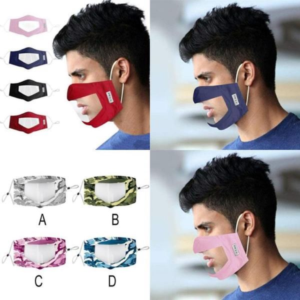 

mens in pvc girls clear with mask price deaf mask simple shi deaf cover day face ships window washable amazing 1 lowest face face sqcxf, Silver