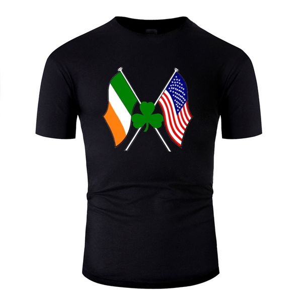 

new style american irish shamrock t shirt men outfit mens t shirts 2020 camisas shirt sport hooded sweatshirt hoodie
