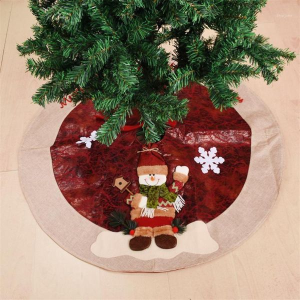 

christmas tree skirts christmas decoration for tree ornament festival decoracion accessories trees carpet falda de arbol bordada1