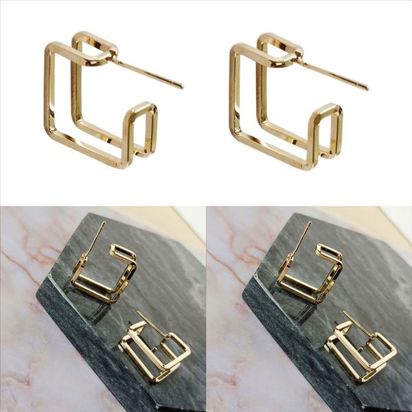 

yuax fashionable leopard print statement earring high product listingnew quality acrylic sier earrings uk earrings korean, Golden