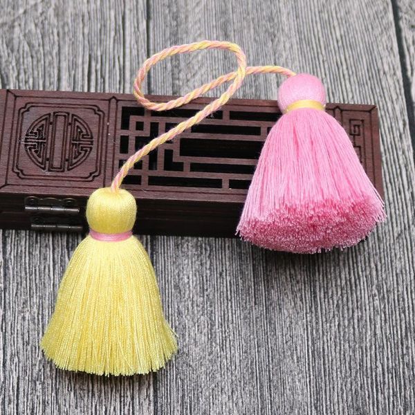 

6pcs two color tassel fringe pendant rope diy home textile curtain crafts decoration accessories hanging tassels fringe trim h qylhhu
