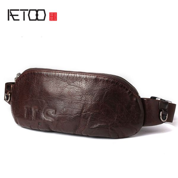 

hbp aetoo waist bag, men's leather sports slant bag