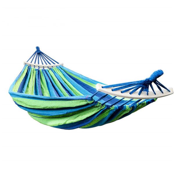 

outdoor double canvas hammock portable travel camping hanging chair swing chair hammock tent 1009