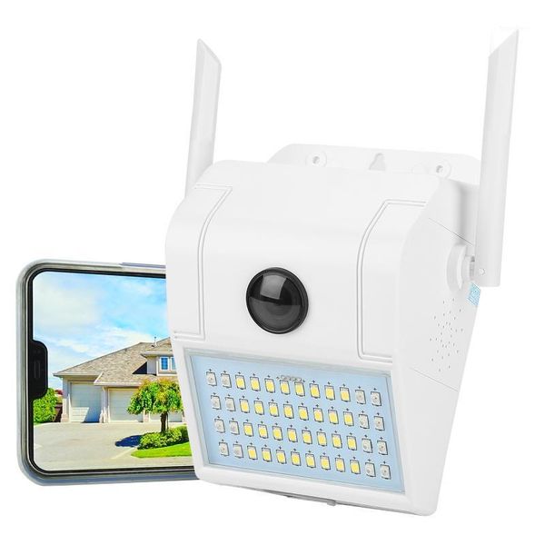 

floodlight wireless camera ip camera hd 1080p outdoor security cameras wifi ir home surveilance1
