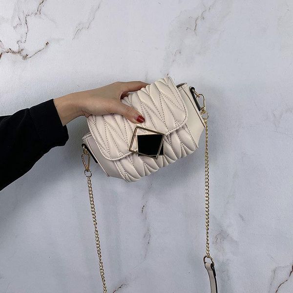 

chain women bag small bag 2020 new sloping shoulder fashion women's bag