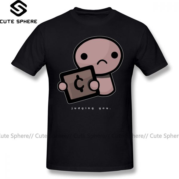 

the binding of isaac judging you dark background oversized streetwear funny graphic male tshirt sport hooded sweatshirt hoodie men t shirt