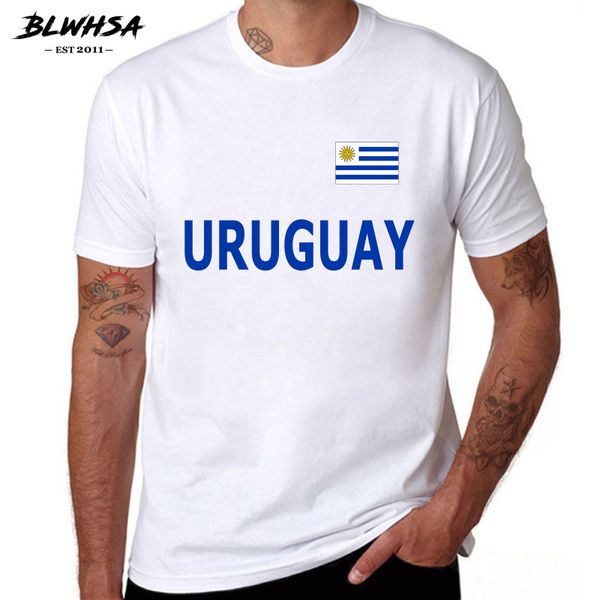 

blwhsa uruguay t shirt homme men cool tshirt summer fans clothing uruguay t-shirt men xs-xxl sport hooded sweatshirt hoodie