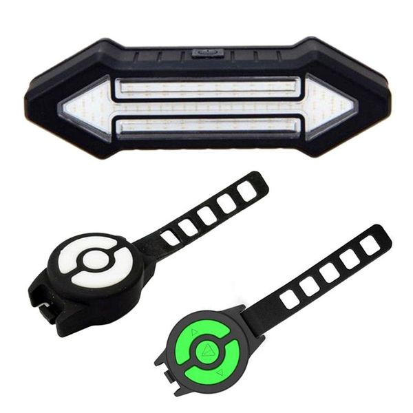 

remote control wireless mtb bike bicycle taillight turn signal light indicator