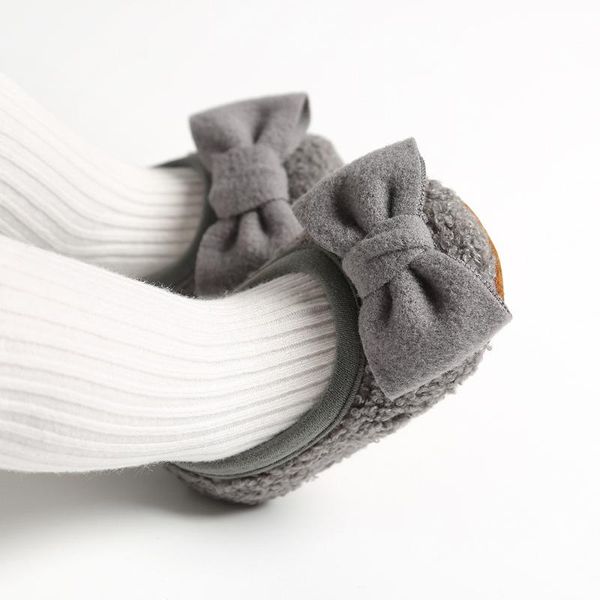 

first walkers baby girls princess pink shoes home first-walker fleece flats toddlers winter casual dressy bow for peach blush