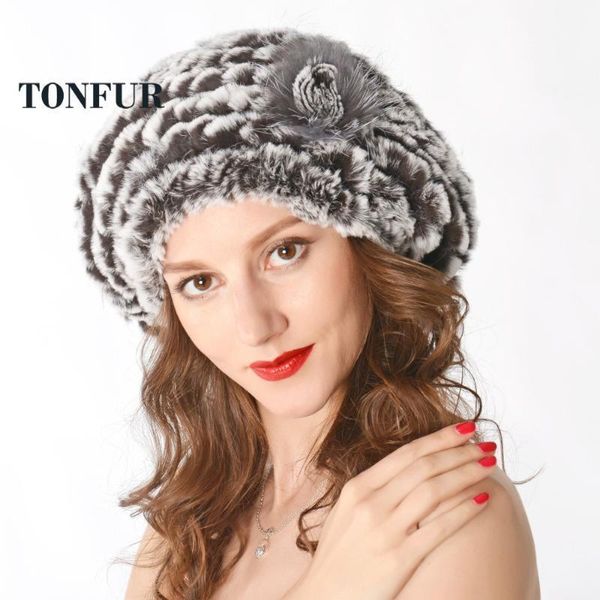 

New Genuine Rex Fur Hat Knitted Fur Cap Real Headwear Winter Cap Free Shipping DNT8881, Blue;gray