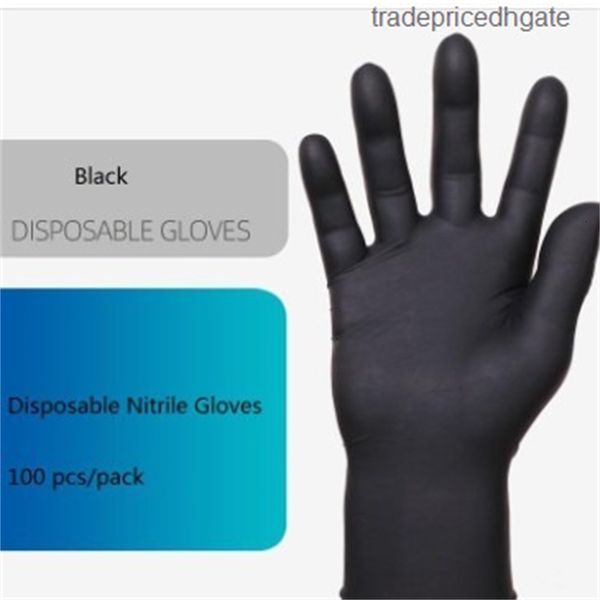 

gloves latex protective disposable 50 nitrile pairs/pack 200pcs factory salon household cleanning glove 2j9kx