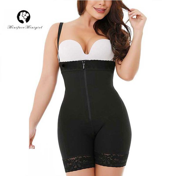

women's post partum slimming sheath belly body shaper waste trainer shapewear tummy control plus size shape wear waisttrainer t200707, Black;white