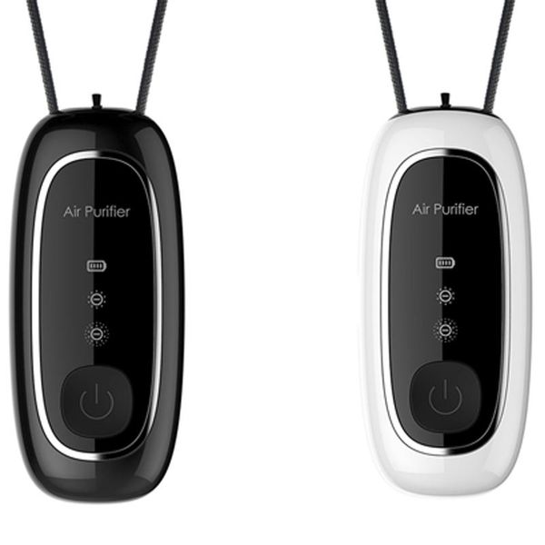 

hanging neck air purifier fashion personal wearable purifier mini portable negative ion generator
