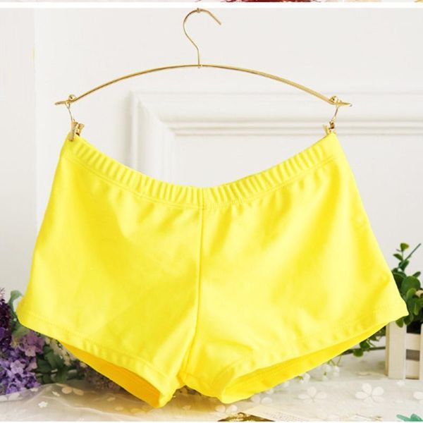 

middle waist women summer flexible trunks swimwear beach surfing yoga running swimming short trunks costume da bagno donna sexy1