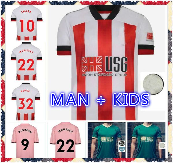 

man+kids kit 20 21 ampadu mousset soccer jerseys united 2020 2021 mcburnie lundstram fleck football shirt norwood sharp jersey, Black;yellow