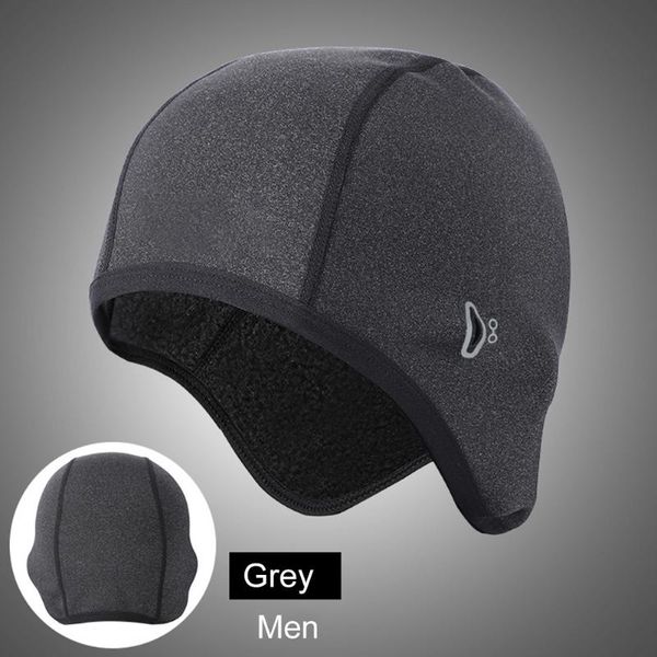 

soft skating winter thermal cycling cap with glasses holes outdoor sports under helmet ergonomic climbing head protection skiing, Black