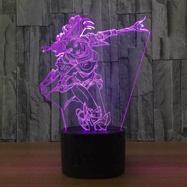 

красочный настольная лампа беспроводная bluetooth speaker стильный led night light диммируемый usb chargeable спальня спящий desktop light