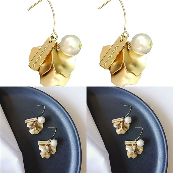

bgm new arrived earrings s925 square earring hook drop round cz paved zircon stud earring pure silver small women, Golden