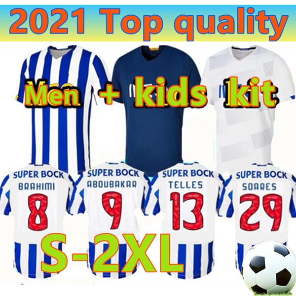 

20 21 alex telles otavio felipe augusto home away soccer jerseys 2020 2021 telles brahimi shoya danilo third football shirt men +kids kit, Black;yellow