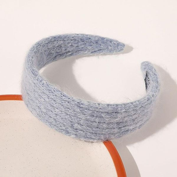 

winter soft non-slip head hoop candy color wool knitted headband weave stripes hair hoop women girls makeup hair accessories q sqcacv