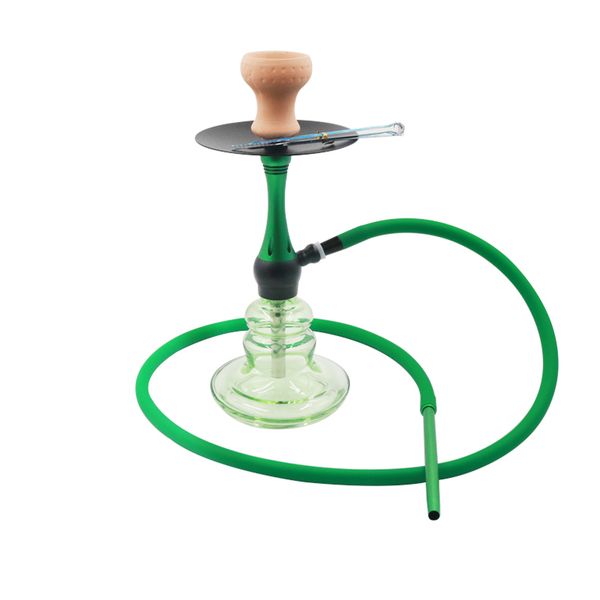 

small set retail glass hookah with ceramic bowl chicha accessories