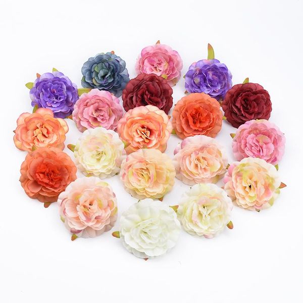 

20 30 silk carnation christmas decorations for home wedding bridal accessories clearance diy gifts box artificial flowers bbyeox bwkf