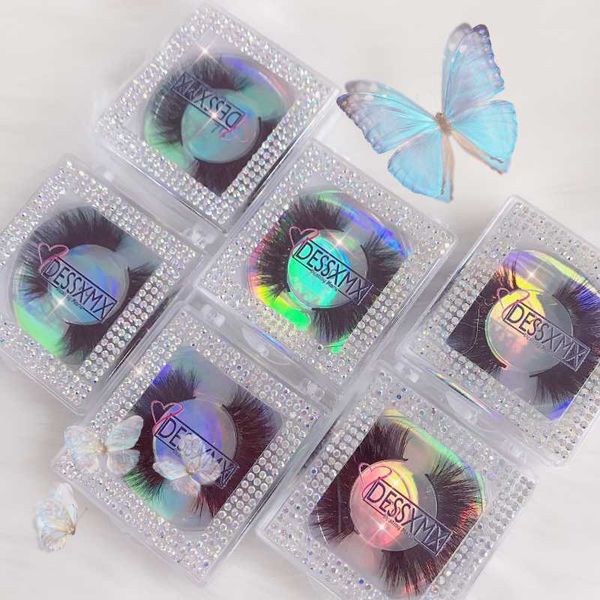 

false eyelashes magnetic fake lashes set packaging boxes magnet lash pack bulk 3d eye fluffy wholesale