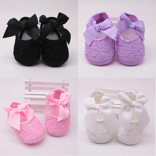 

new arrival newborn baby girls soft shoes casual soft soled non-slip bowknot footwear crib shoes cute footwear for newborns1