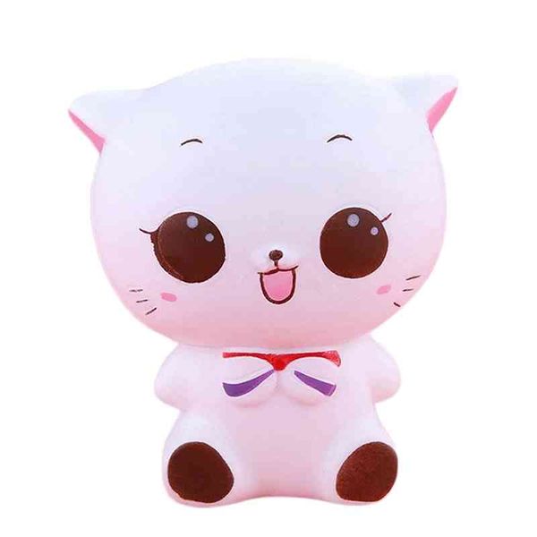 

4512cute squishy white cat slow rising squeeze healing fun kawaii kids toy stress reliever decor