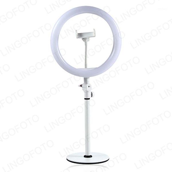 

flash heads white pink 10 inch ring light with desk stand 3 mode live strem video making po studio accessories uc9949a1