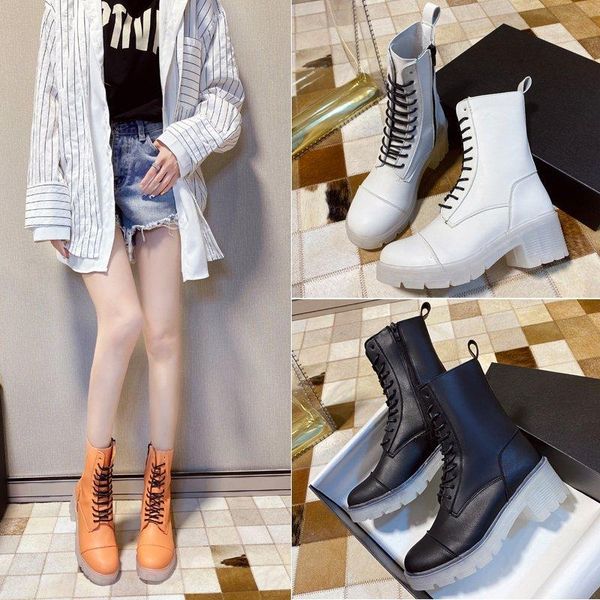 

martin boots women 2020 spring and autumn new breathable wild crystal transparent bottom short boots tide 2020 new, Black