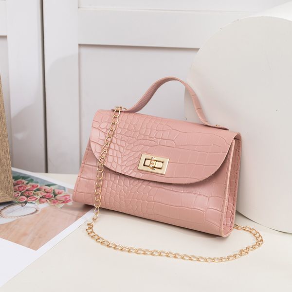 

2020 new fashion women bags crocodile pattern shoulder trend all-match diagonal mini lady small square female bag