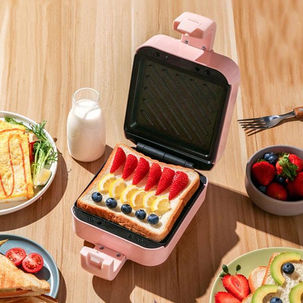 

household sandwich maker breakfast machine toaster machine home light waffle maker multi-function pressure heating toast