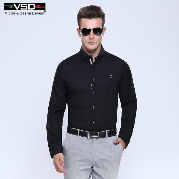 

vsd 2016 new hollow out men's shirt fashion causal shirt long sleeve men shirts mens clothes, White;black