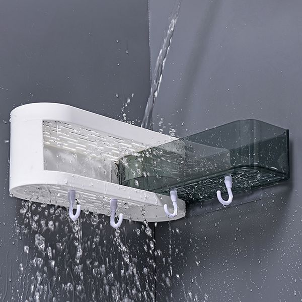 ONEUP Mensola per doccia ad angolo per bagno Shampoo Mensole per doccia Supporto per rack di stoccaggio a parete Organizer Accessori per il bagno di casa LJ201204