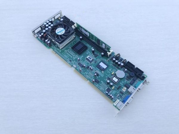 PCA-6003 Rev.A2 Industrie-Motherboard getestet, gutes Board mit Lüfter, CPU und RAM