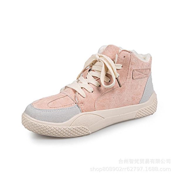 

woman winter boots 2020 casual shoes high sneakers black snow boots ankle chaussure femme velvet fur sneakers black