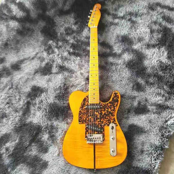 

custom handerson hohner mad-cat electric guitar vintage rare flame finish nicer