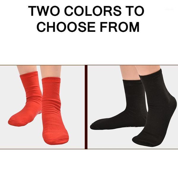 

sports socks 1 pair magnetic therapy self-heating athlete's foot cracked feet cold anti-ing warm foot1, Black