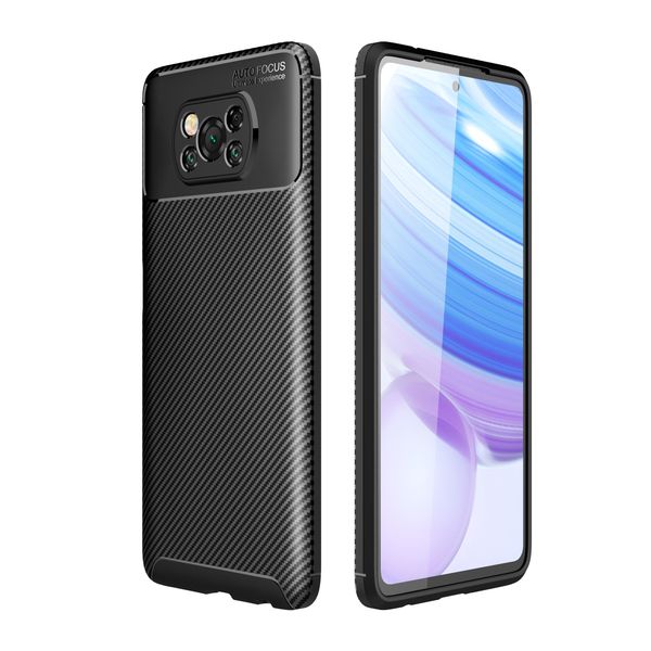 

slim carbon fiber design tpu soft case for xiaomi poco x3 nfc mi 10 ultra redmi 9a 10x n bbytwk bde_home