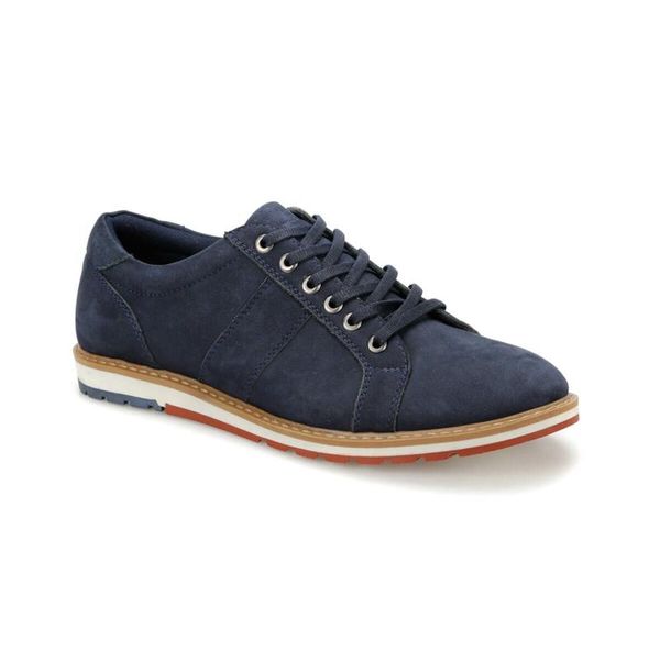 

flo mkm-91115 navy blue men 's shoes oxide, Black